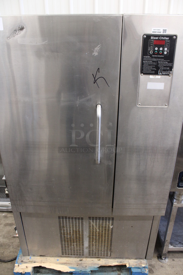 2013 Randell Model BC-18 Stainless Steel Commercial Floor Style Blast Chiller w/ 4 Probes. 115/230 Volts, 1 Phase. 40x37x65.5