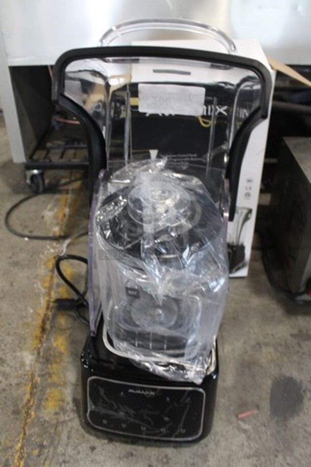 BRAND NEW IN BOX! AvaMix 928HBX1000 Metal Commercial Countertop Blender w/ Poly Pitcher and Cover. 120 Volts, 1 Phase. Tested and Working! - Image 8 of 8