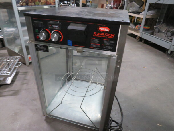 One Hatco Flavor Fresh Pass Thru Holding And Display Warmer. Model# FDW-2X. 120 Volt. 1470 Watt. 18X19X27. $2444.20 - Image 2 of 3