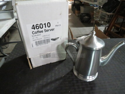 One NEW Vollrath  Stainless Steel Coffee Server. #46010