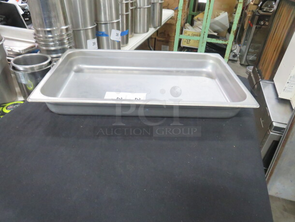 Full Size 2.5 Inch Deep Hotel Pan. 2XBID - Image 1 of 1