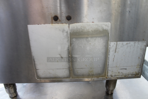 Atosa Stainless Steel Commercial Countertop Natural Gas Powered Single Burner Stock Pot Range. - Image 7 of 7