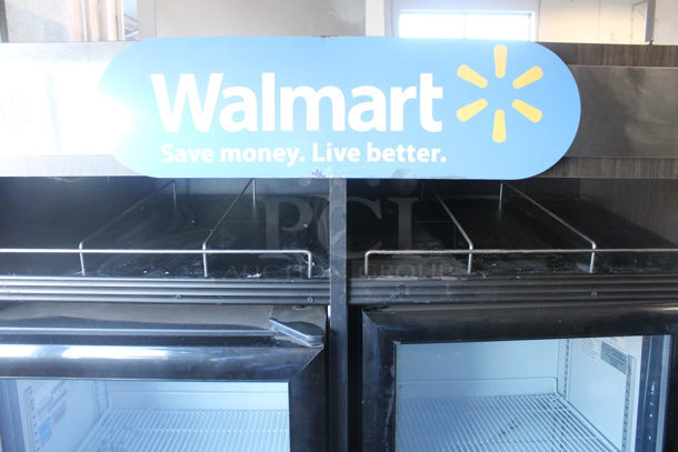 IDW G4-H0234B ENERGY STAR Metal Commercial 2 Door Reach In Cooler Merchandiser w/ Poly Coated Racks. 110-120 Volts, 1 Phase. Tested and Working! - Image 5 of 9