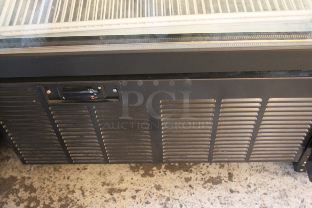 Habco SE18 Metal Commercial Single Door Reach In Cooler Merchandiser w/ Poly Coated Racks. 115 Volts, 1 Phase. Tested and Working! - Image 3 of 6