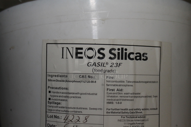 Gray Metal Shelving Unit w/ Contents Including Chemicals. BUYER MUST REMOVE. - Image 8 of 9