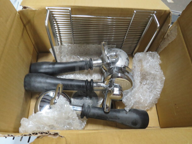 NEW 2 Group Automatic Grindmaster espresso machine. Model# CS2. 220-240 Volt. 1 Phase. $5201.93. 30X23X24 - Image 4 of 7