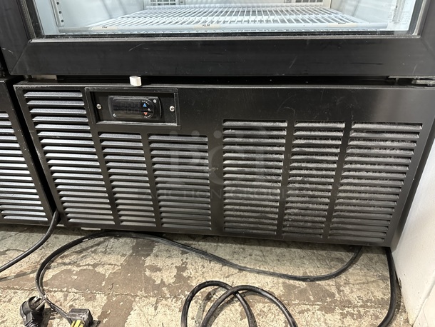 2019 Habco SE18 Metal Commercial Single Door Reach In Cooler Merchandiser w/ Poly Coated Racks. 115 Volts, 1 Phase. Tested and Working! - Image 5 of 6