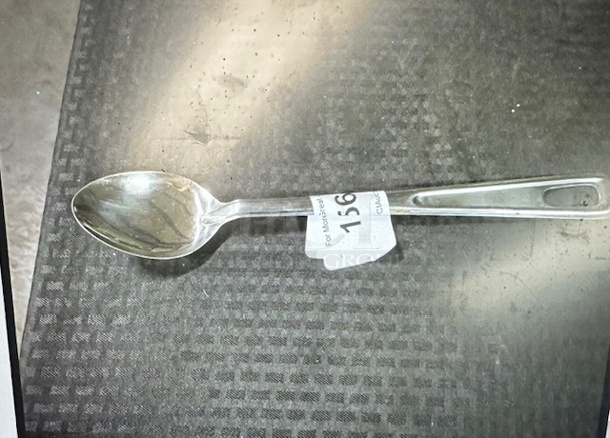 One Long Handle SS Spoon.