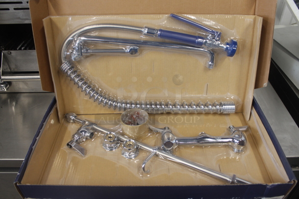2 BRAND NEW IN BOX! Waterloo 8" Center Pre Rinse Faucets. 2 Times Your Bid! - Image 7 of 7