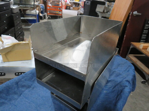Heavy Duty Stainless Steel Organizer. 7.5X11.5X9. 2XBID. - Image 2 of 2