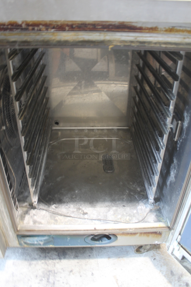2 Rational SCC WE 62 / SCC WE 102 Self Cooking Center Commercial Stainless Steel Combi Oven With Steel Pan Racks on Commercial Casters. 480V, 3 Phase. 2 Times Your Bid!  - Image 5 of 8