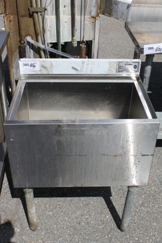 Krowne Stainless Steel Commercial Ice Bin.
