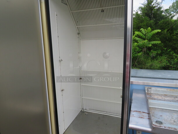 One True 1 Door Refrigerator With 3 Racks, On Casters. Model# T23G. 115 Volt. 27X31X83. - Image 3 of 3