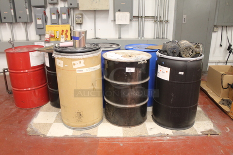 ALL ONE MONEY! Lot of Barrels. BUYER MUST REMOVE.