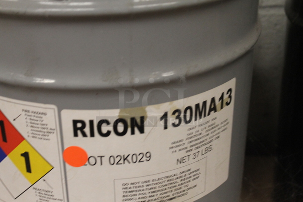 ALL ONE MONEY! Lot of Various Buckets Including Ricon, Dynasylan Glymo and Calcined Aluminum Silicate. BUYER MUST REMOVE. - Image 3 of 9