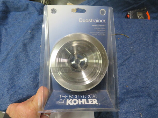 One NEW Kohler Duo Strainer.  - Image 1 of 1