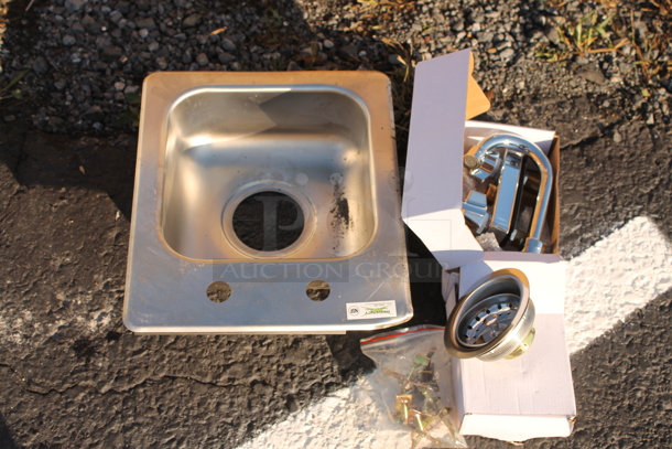 PALLET LOT OF 23 BRAND NEW IN BOX Regency 600DI1995 Stainless Steel Sinks. 23 Times Your Bid! - Image 3 of 5