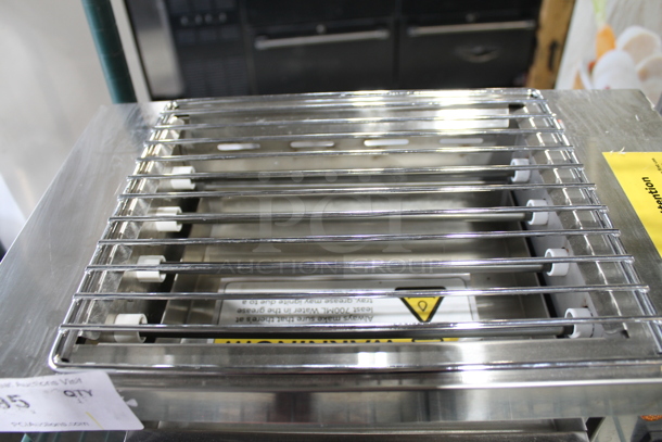 BRAND NEW SCRATCH AND DENT! 2023 Hoocoo IBG-18 Stainless Steel Commercial Countertop Electric Powered Barbecue BBQ Grill. 110 Volts, 1 Phase. Tested and Working! - Image 4 of 6