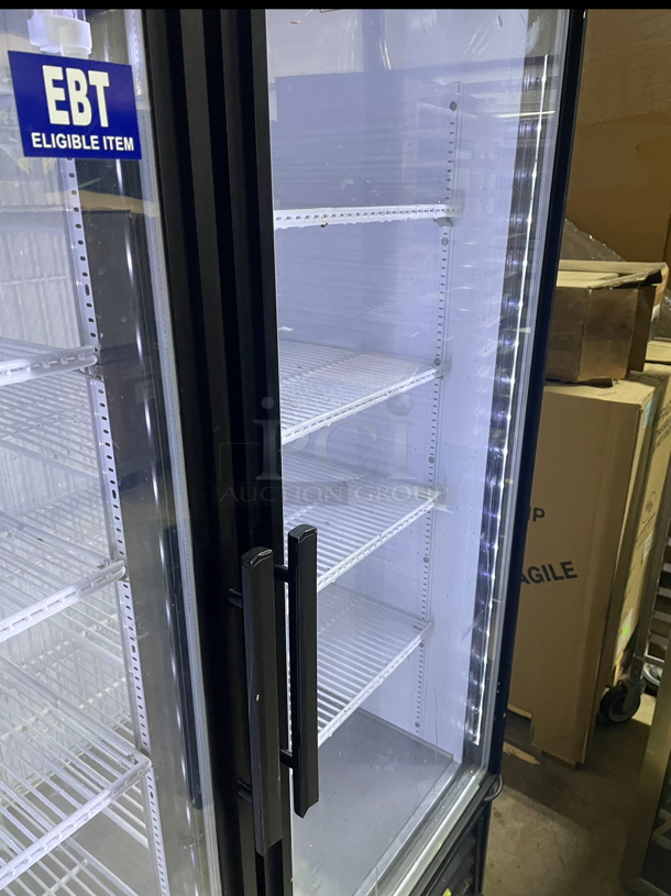 True 2 Door Glass Freezer/ Tested And Works Great  - Image 3 of 6