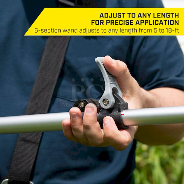 SurfaceMaxx Professional 18-ft 4200 PSI Pressure Washer Telescoping Wand With Harness - Image 4 of 12