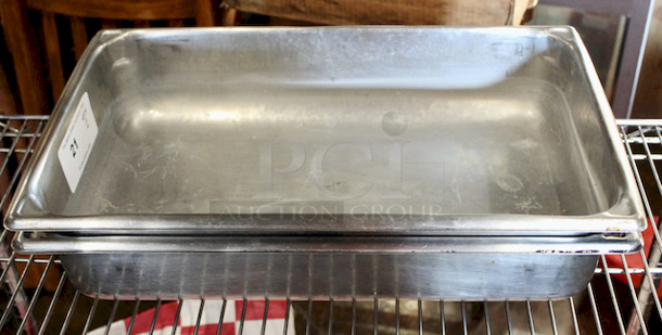 NICE! Vollrath Super Pan V Stainless Steel 4” Deep Full Size Pans
21x13x4
2x Your Bid
 - Image 2 of 6
