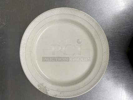 11" Ceramic China Plate. 3x Your Bid. 