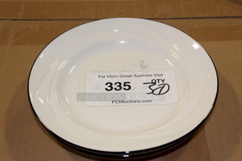 BEAUTIFUL! Steelite International Salad Plates, White, 8". 30x Your Bid