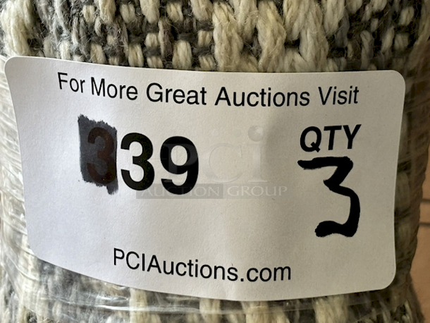 AWESOME! (2) Better Homes & Gardens  Diamond Pathway  5x7ft Outdoor Indoor Rugs,  (1) Mainstays Gray Global 5x7ft Outdoor Indoor Rug. 3x Your Bid - Image 6 of 6