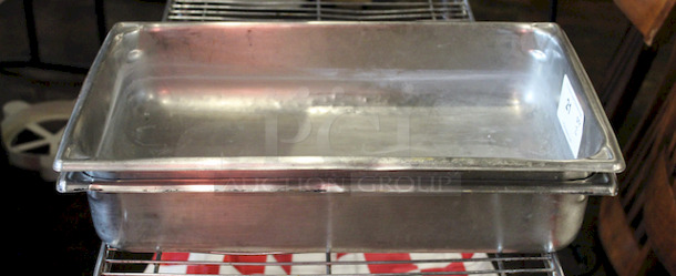 NICE! Vollrath Super Pan V Stainless Steel 4” Deep Full Size Pans
21x13x4
2x Your Bid
 - Image 3 of 6