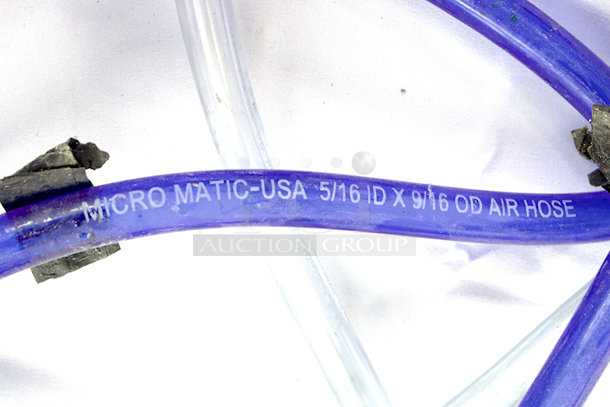 Brewery Hose - 5/16" Vinyl & 5/16" Micromatic-USA Air Hose  With NPT Fittings - Image 4 of 4