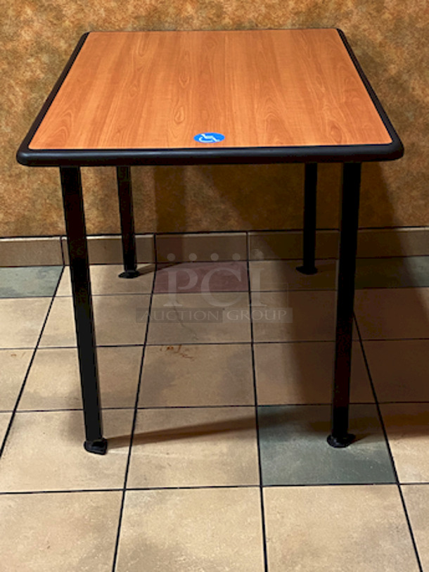 SWEET! Plymold ADA Compliant Tabletop With Base.  

42x30x30 - Image 3 of 6