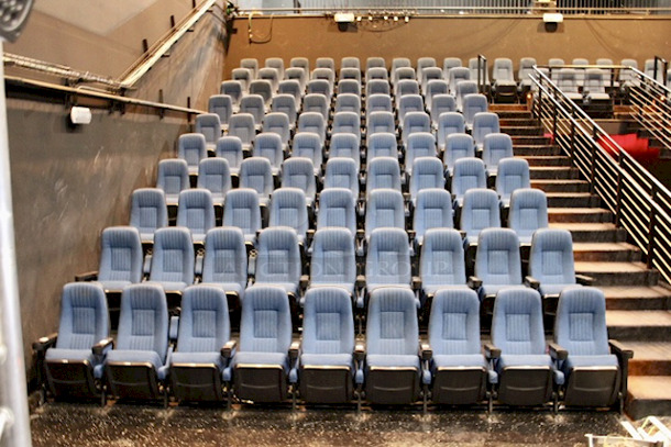 HUGER LOT! Movie Theater Seating. Seating Has Already Been Dismantled and Packed In Groups Of (4) Seats. Seating Is In Great Condition. 
50x Your Bid. 
