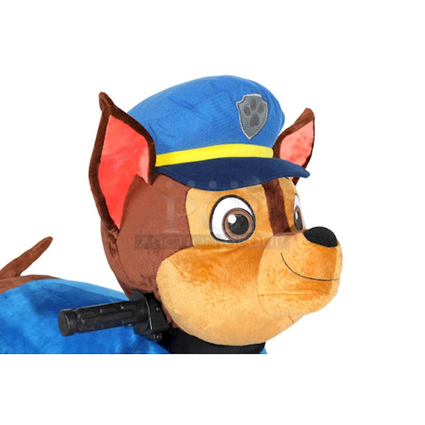 LIMITED EDITION! Paw Patrol 6 Volt Plush Chase Ride-on by Dynacraft with Pup House Included! 28.50 x 14.50 x 26.00 - Image 6 of 9