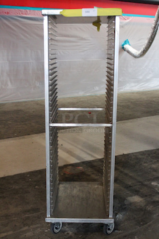 AMAZING! KelMax APSR4018 Solid Side Speed Rack, 40 Tray Capacity, On Commercial Casters, 28x22x68