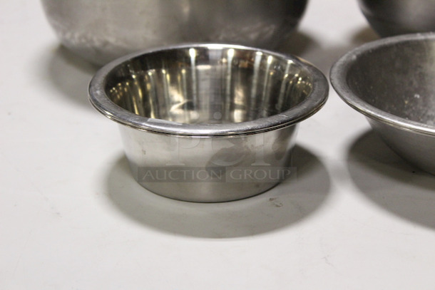 GRADUATED! Stainless Steel Mixing Bowls: (2) 5-1/2x2; (3) 6-1/2x2; (4) 7-1/2x2-1/2; (8) 8x3-1/2; (1) 9x4; (1) 9-1/2x4. 19x Your Bid  - Image 2 of 6