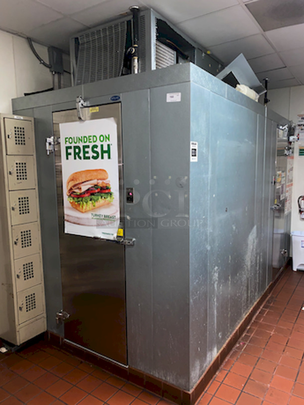 AWESOME! Self Contained Norlake Freezer. 
Equipment Condition is 10 OUTTA 10. In Perfect Working Order!

72x72x90-1/2


Winning Bidder Is responsible For Removal. 