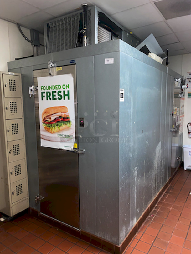 AWESOME! Self Contained Norlake Freezer. 
Equipment Condition is 10 OUTTA 10. In Perfect Working Order!

72x72x90-1/2


Winning Bidder Is responsible For Removal.  - Image 1 of 12
