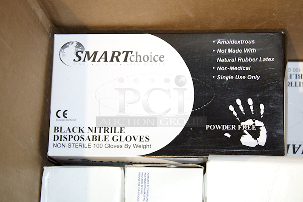 ALL-4-One Box Full Of Nitrile & Natural Rubber (powder free) Gloves and Boxes Of ProPak Dissolvable Shelf Life Labels (250 Count), Aluminum Foil Interlocked Sheets & Waxed Bakery Tissue. 9x Your Bid.  - Image 5 of 6
