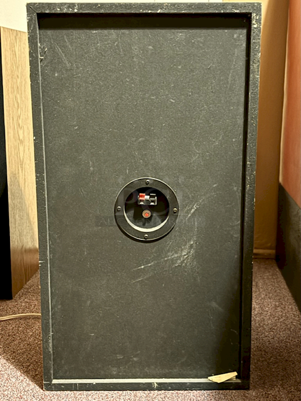 NICE! 15” Cabinet Stereo Speakers, Wood Frame Cabinet. 2x Your Bid. - Image 3 of 5