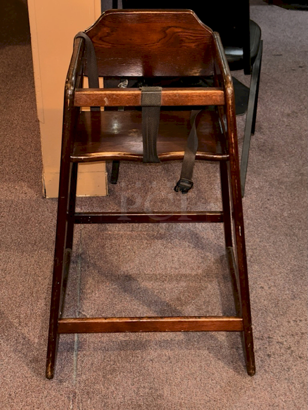 SOLID! Wood Highchair  - Image 1 of 7