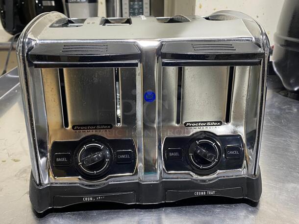 Proctor-Silex Commerical 4 Slot Toaster