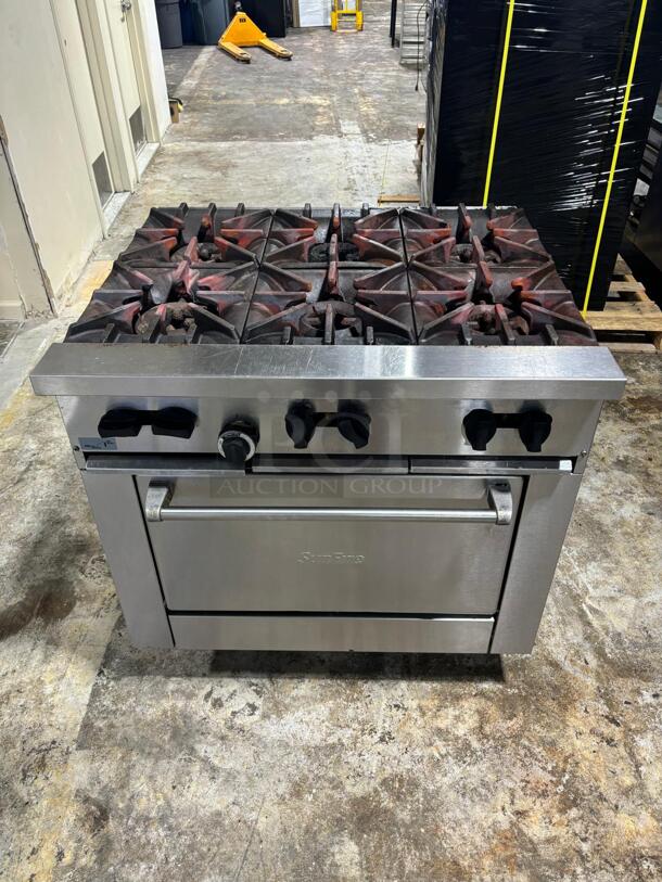 SUNFIRE 36" Pro Series Restaurant Gas Range 
 - Image 2 of 5
