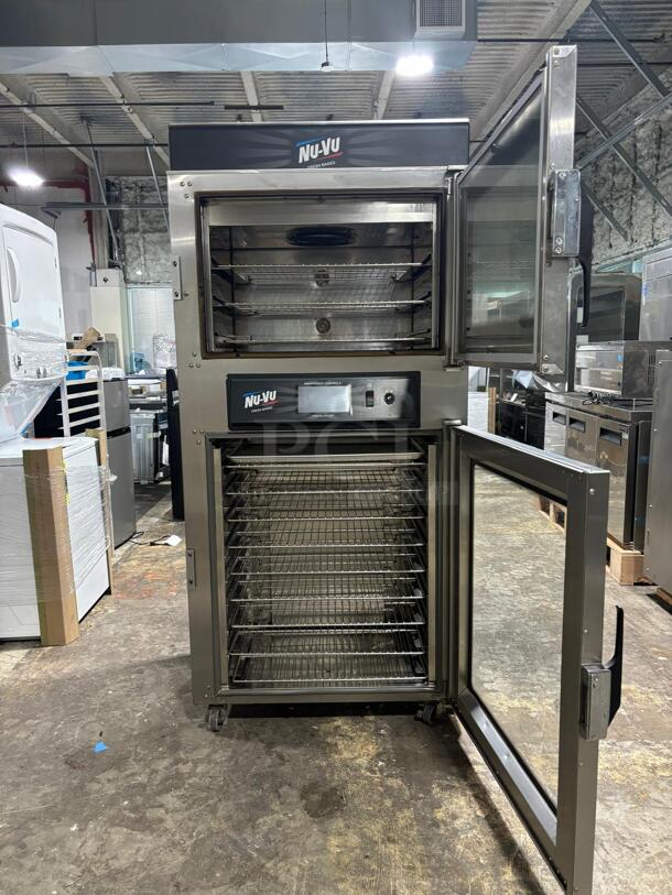 Nuvu Subway Edition Commercial Double Deck Baking Oven/Proofer Combo! With View Through Doors! All Stainless Steel! On Casters!
  - Image 2 of 6