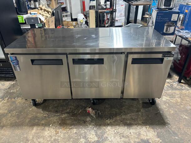 Brand New Dukers Scratch & Dent DUC72F, Commercial 72" Undercounter Freezer 19cu.ft. NSF - Image 1 of 5