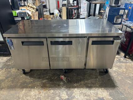 Brand New Dukers Scratch & Dent DUC72F, Commercial 72" Undercounter Freezer 19cu.ft. NSF