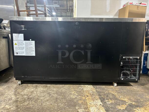 Dukers - DBB72-M3, Commercial 3-Door Back Bar and Beverage Cooler
 - Image 5 of 5