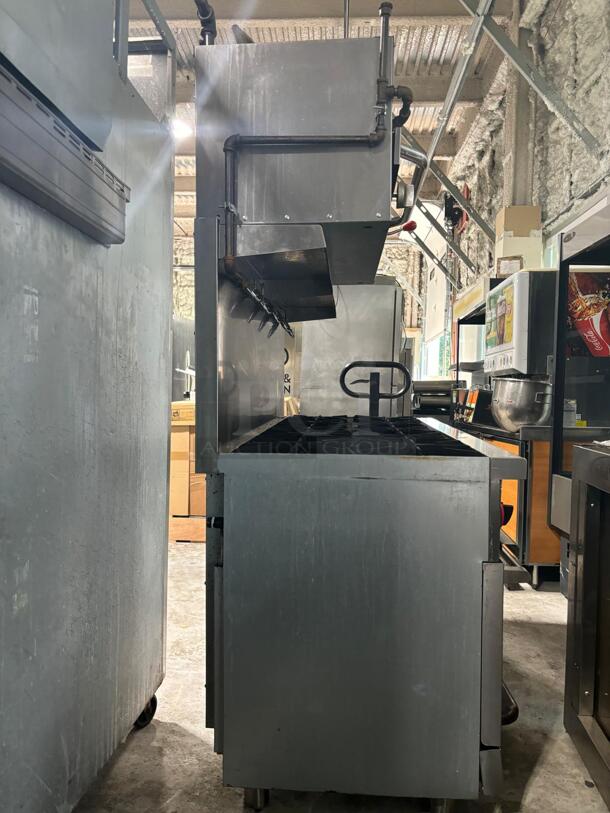 WoW!! rocket cooking 10 Burners Dual Oven Salamander Broiler and ansul connection bu - Image 4 of 5