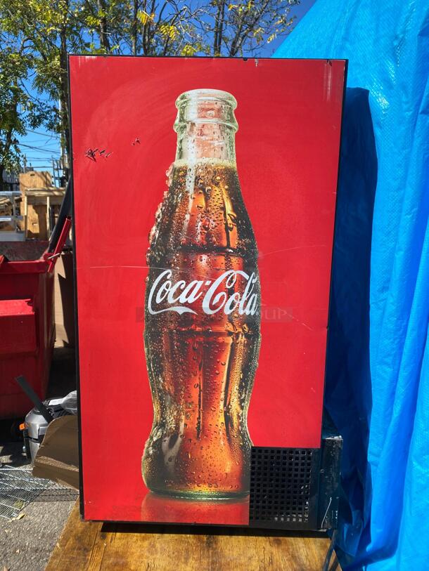 True GDM-09-SQ-HC-LD 36" Countertop Refrigerator w/ Front Access - Sliding Doors, Black, 115v
 - Image 2 of 5