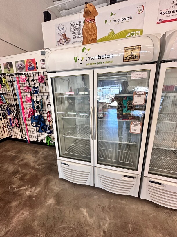 Late Model Minus Forty Model 44-UDGF 44 Cu Ft Two Glass Door Freezer with LED Lighting 115 Volt Working