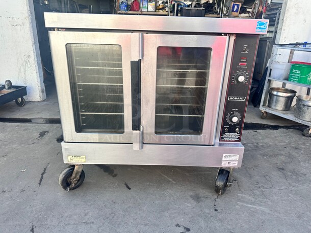 Fully Refurbished  Hobart Vulcan HGC5-10 Single Gas Convection Oven Tested and Working - Image 6 of 8